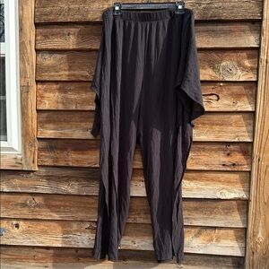 Kona sol Black Wide-Leg pants